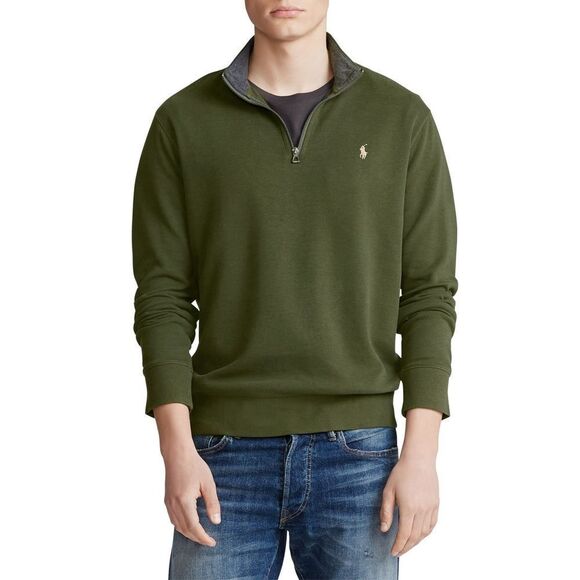 New! POLO RALPH LAUREN Men's Luxury Pullover Sweater Size 2LT Color Green - Picture 1 of 3